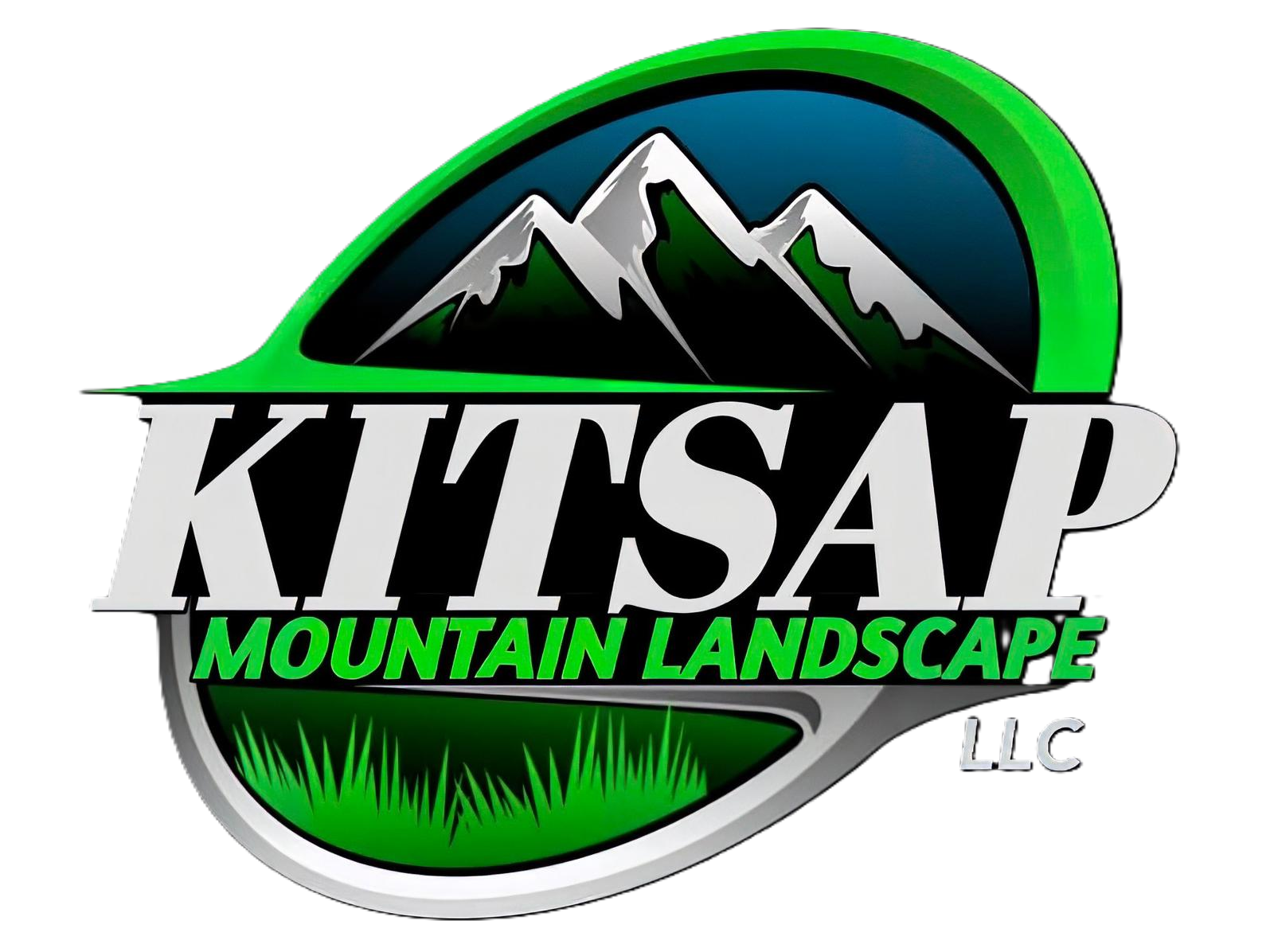 Kitsap Mountain Landscape Logo